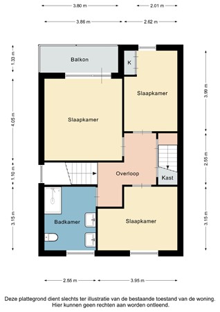Plattegrond - Dr. Calsstraat 48, 6372 AB Landgraaf - Dr. Calsstraat 48 Landgraaf - Verdieping 2D.jpg